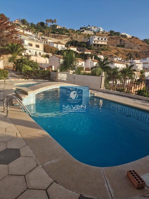 Swimming pool of Single-family semi-detached for sale in Almuñécar  with Air Conditioner, Heating and Terrace