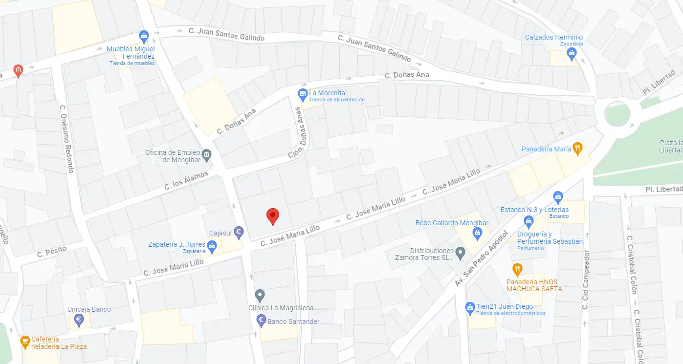 Vista exterior de Piso en venta en Mengíbar