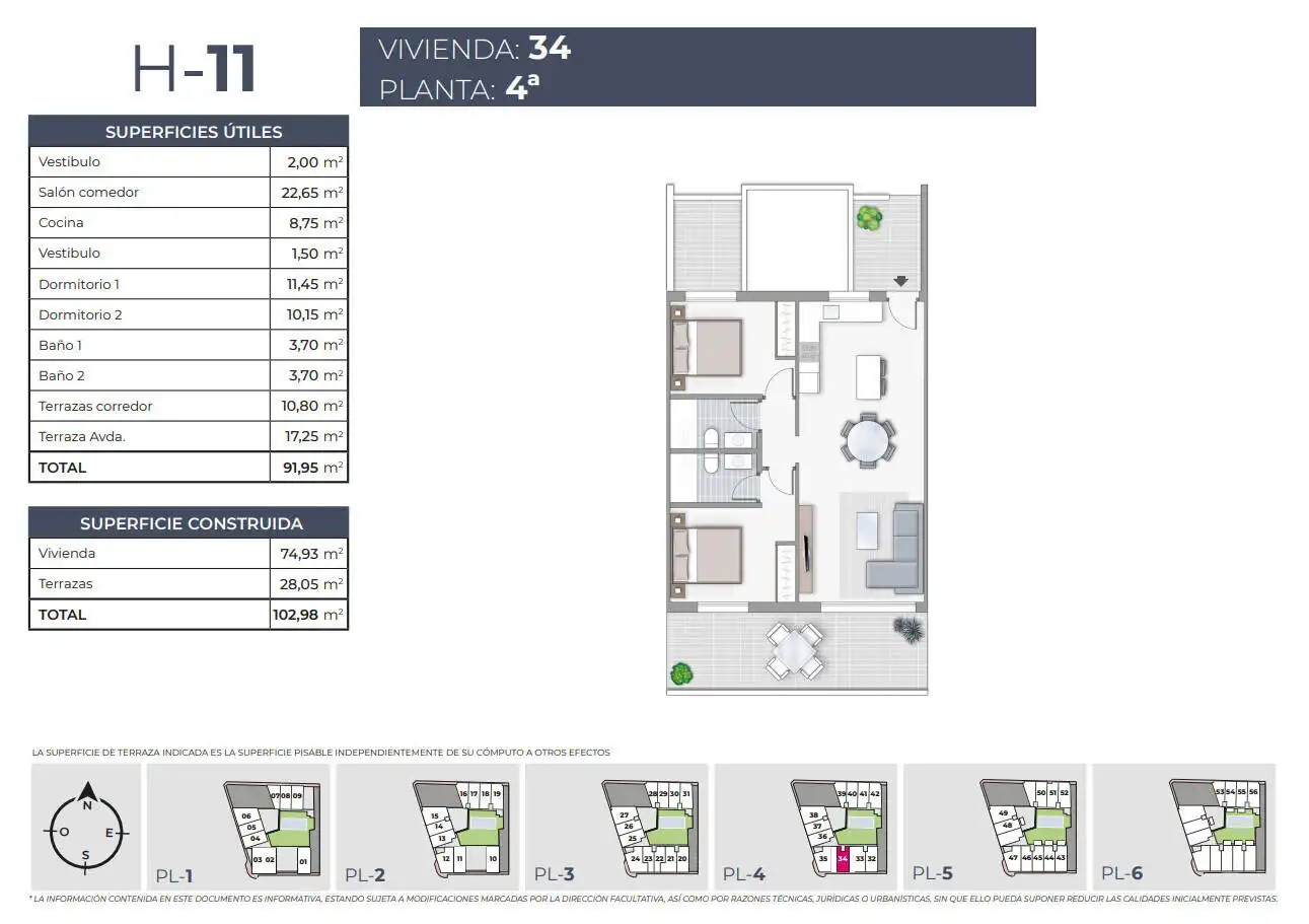 Apartament amb terrassa en venda a Playa del Cura, imagen 44