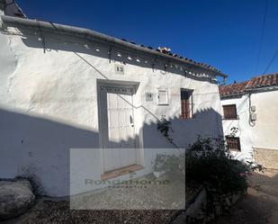 Exterior view of House or chalet for sale in Montejaque