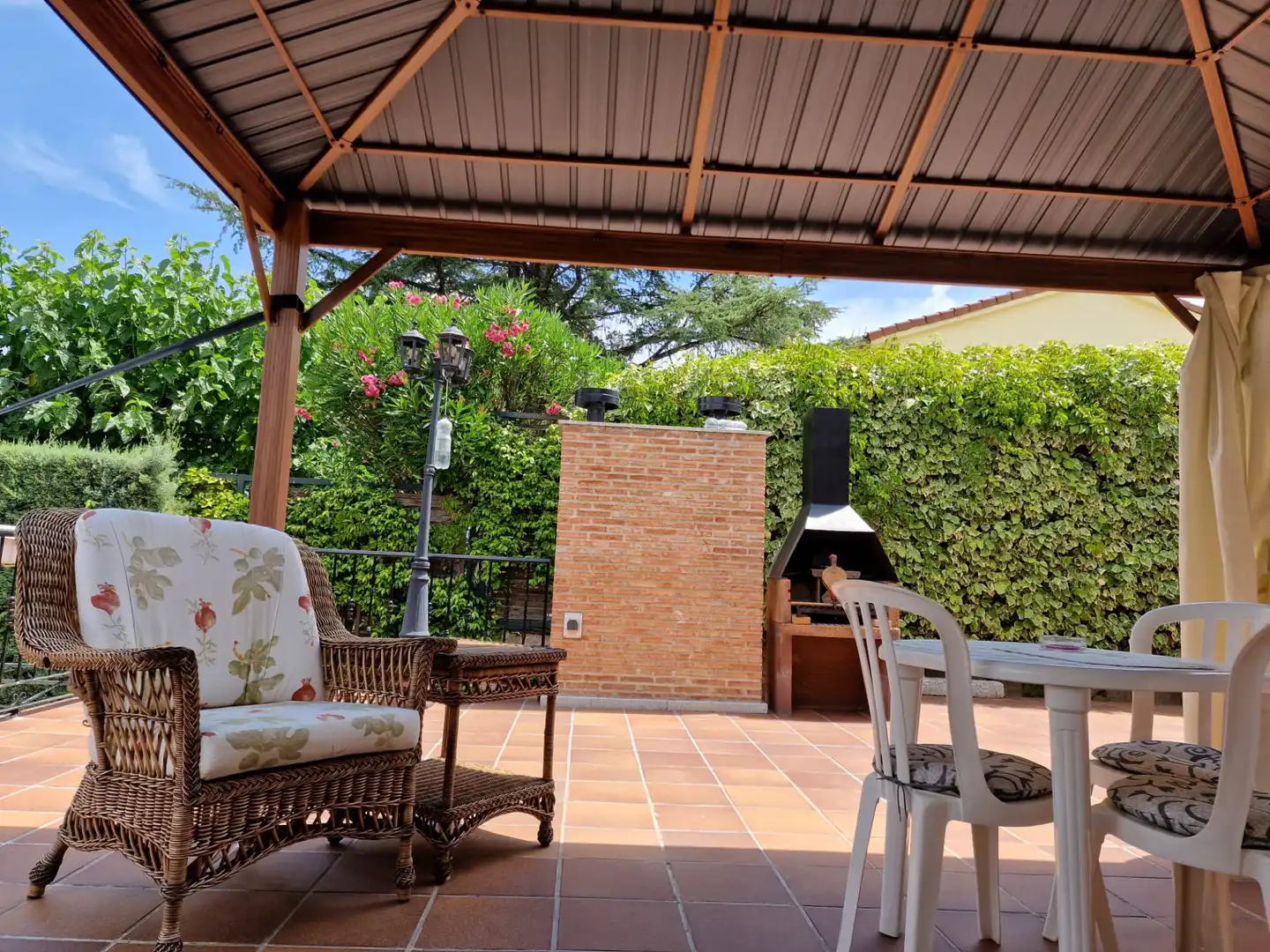 Terrace of Detached homes for sale in Colmenar Viejo  with Air Conditioner, Heating and Private garden