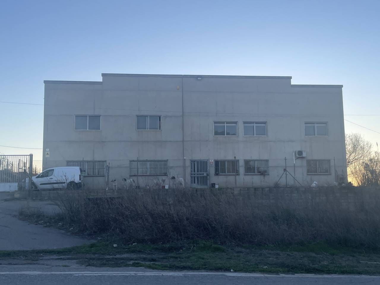Exterior view of Industrial buildings for sale in  Lleida Capital