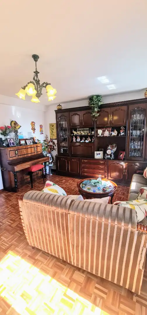 Sala d'estar de Pis en venda en Alcorcón amb Calefacció i Terrassa