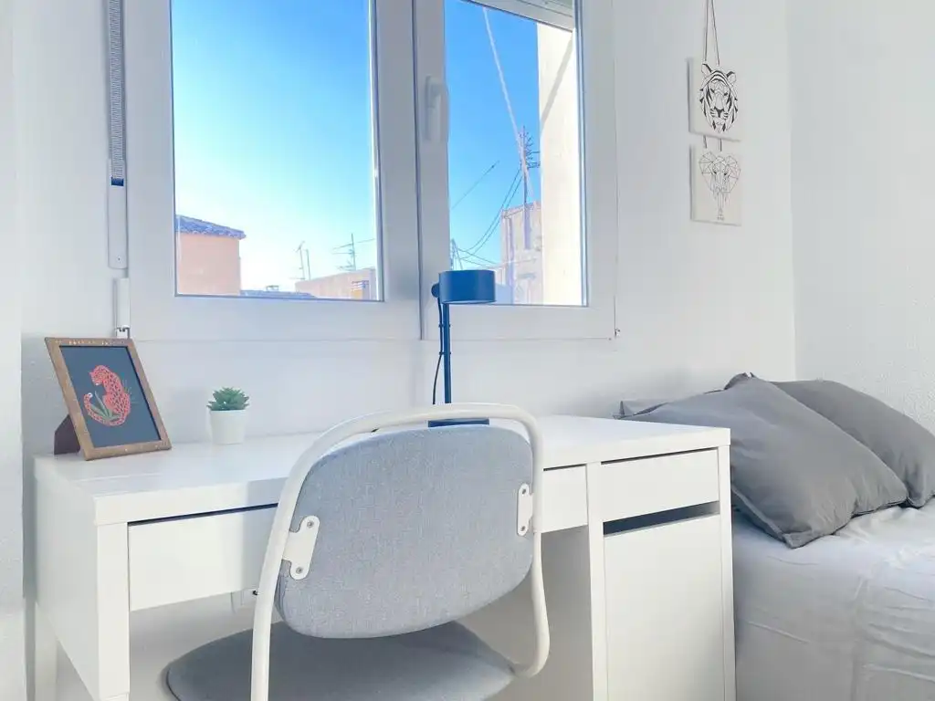Bedroom of Flat for sale in Murcia  with Air Conditioner, Private garden and Furnished