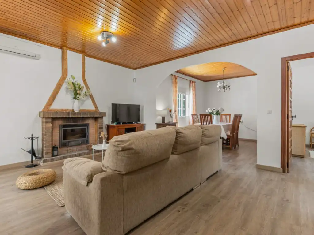 Sala d'estar de Casa o xalet en venda en San Vicente del Raspeig / Sant Vicent del Raspeig amb Piscina