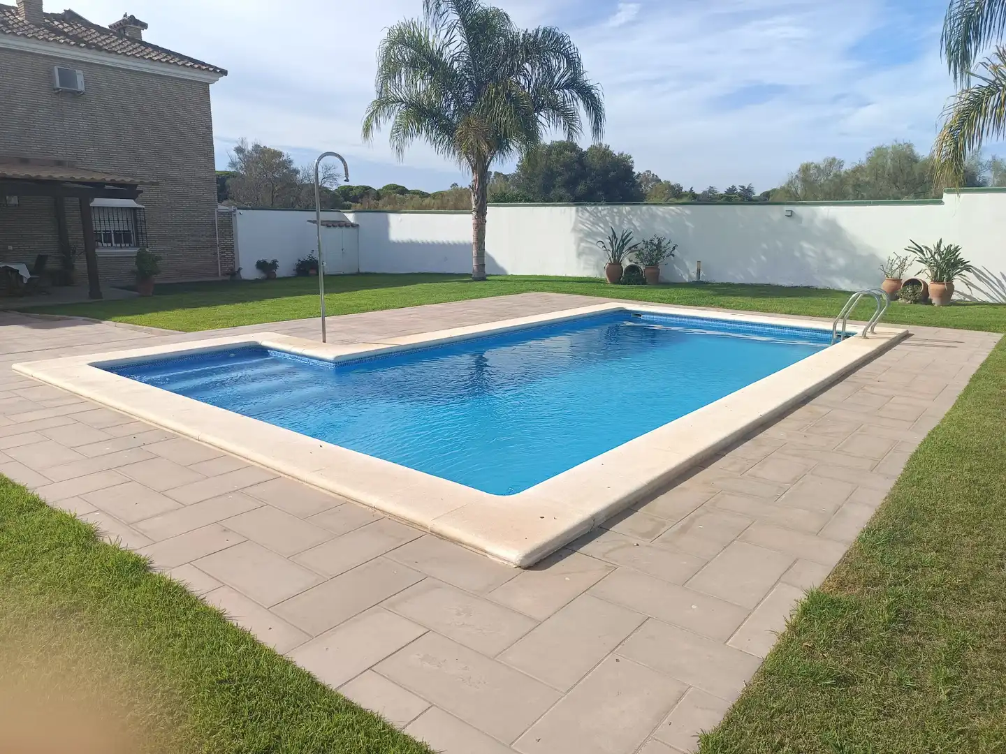 Piscina de Casa o xalet en venda en El Puerto de Santa María amb Jardí privat, Terrassa i Piscina