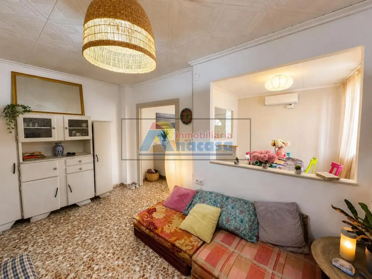 Living room of Houses for sale in Oliva  with Air Conditioner, Terrace and Storage room