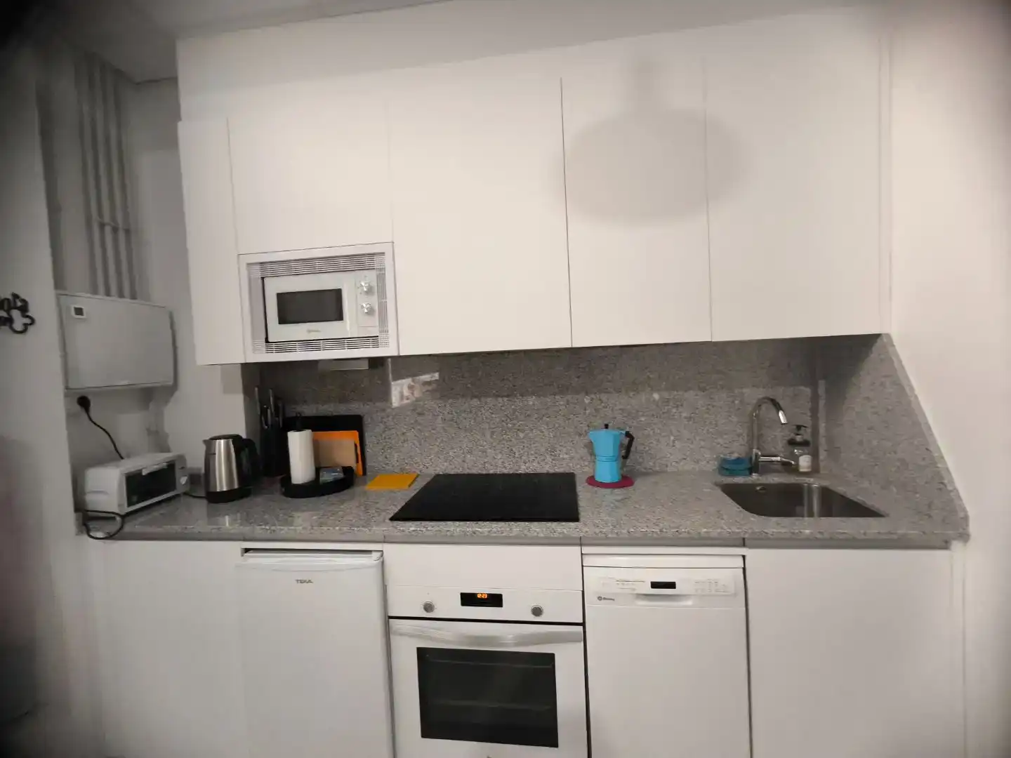 Küche von Loft zur Miete in Santa Marta de Tormes mit Klimaanlage