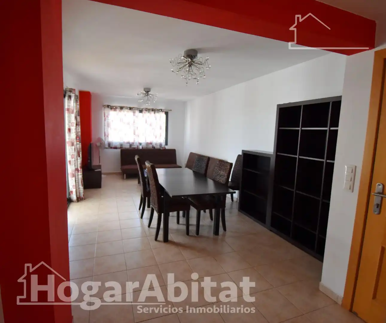 Sala d'estar de Àtic en venda en Oropesa del Mar / Orpesa amb Aire condicionat, Terrassa i Moblat