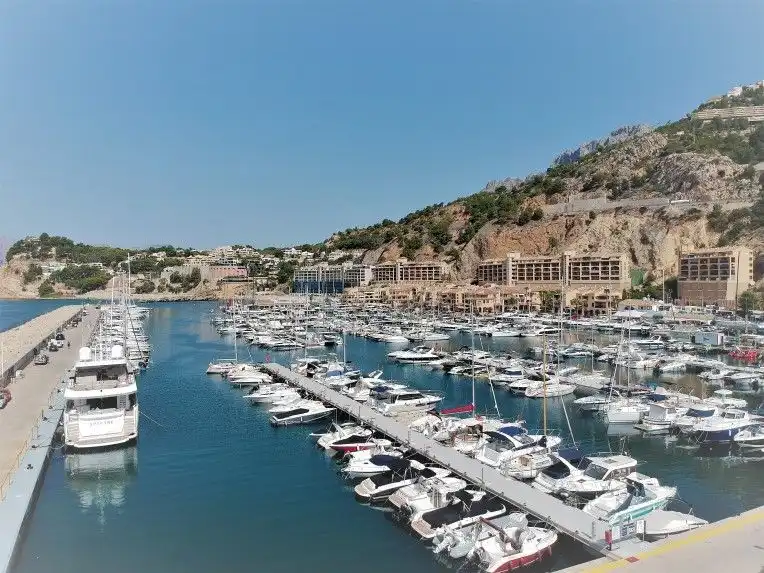 Außenansicht von Wohnungen zum Verkauf in Altea mit Klimaanlage, Heizung und Terrasse