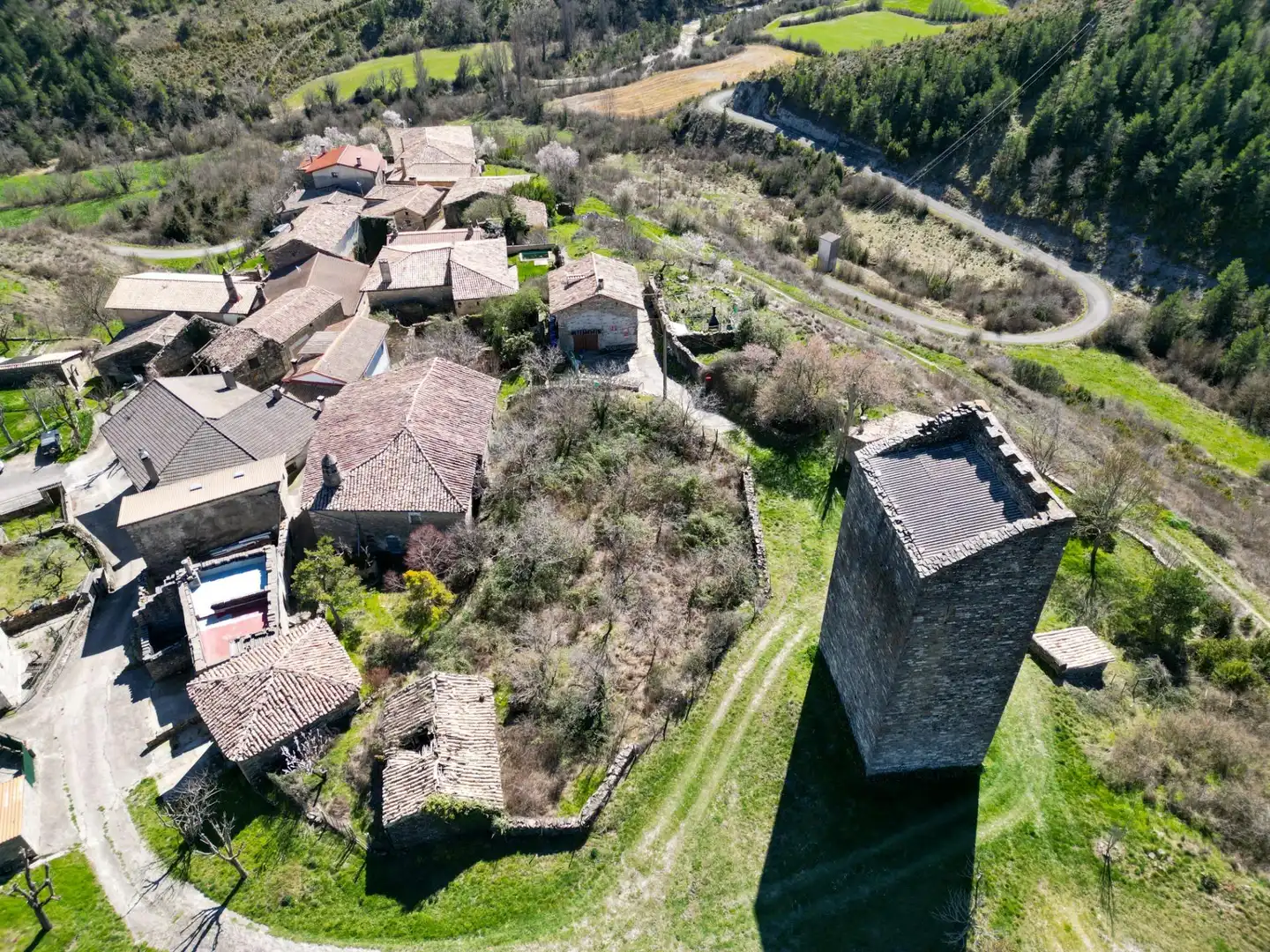 Vista exterior de Casa o chalet en venta en Canal de Berdún con Jardín privado y Balcón