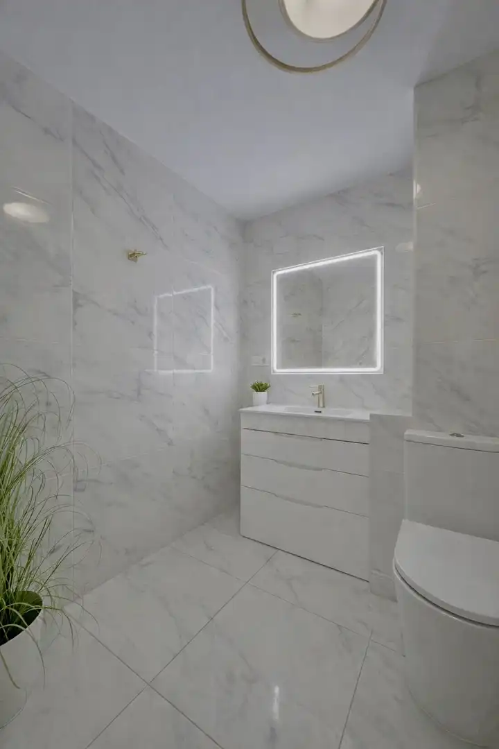 Bathroom of Flat for sale in Dénia  with Air Conditioner and Heating