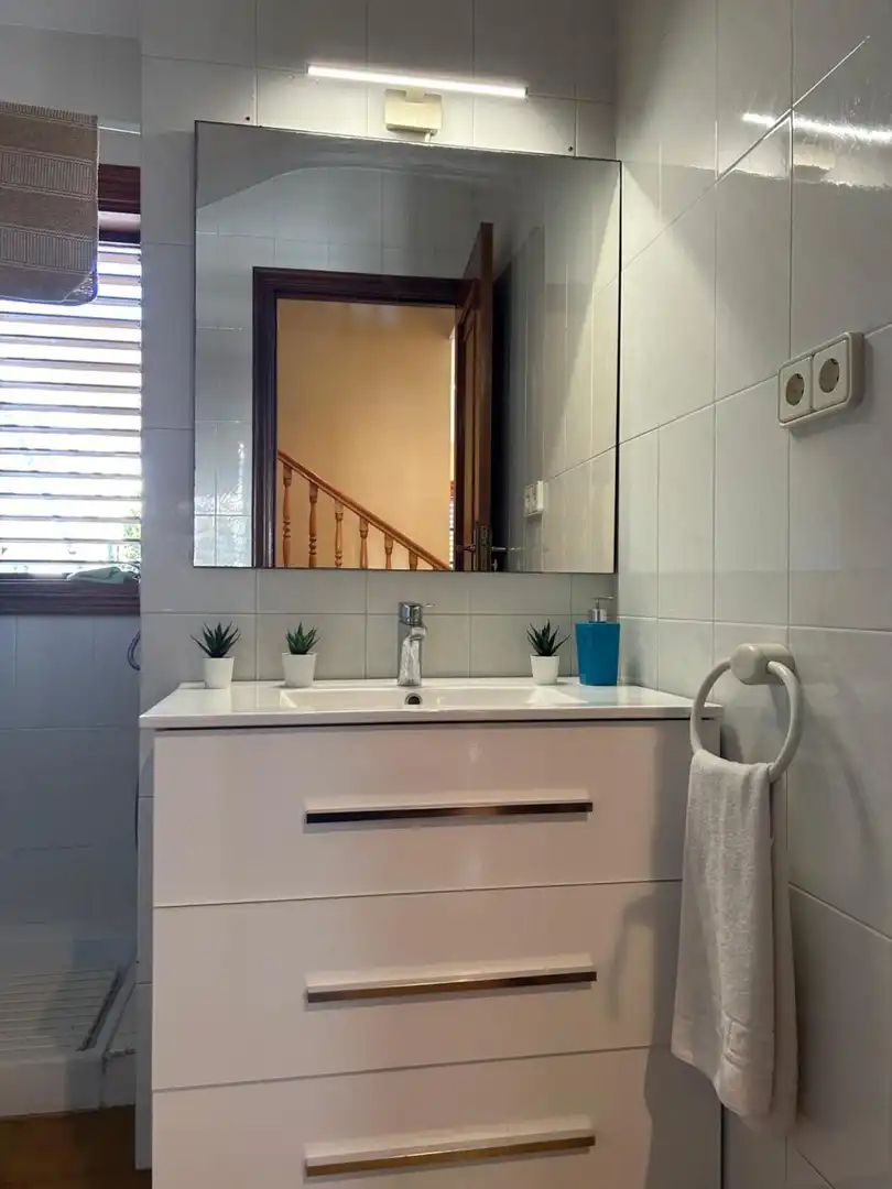 Baño de Casa o chalet de alquiler en La Pobla de Farnals con Aire acondicionado, Terraza y Piscina