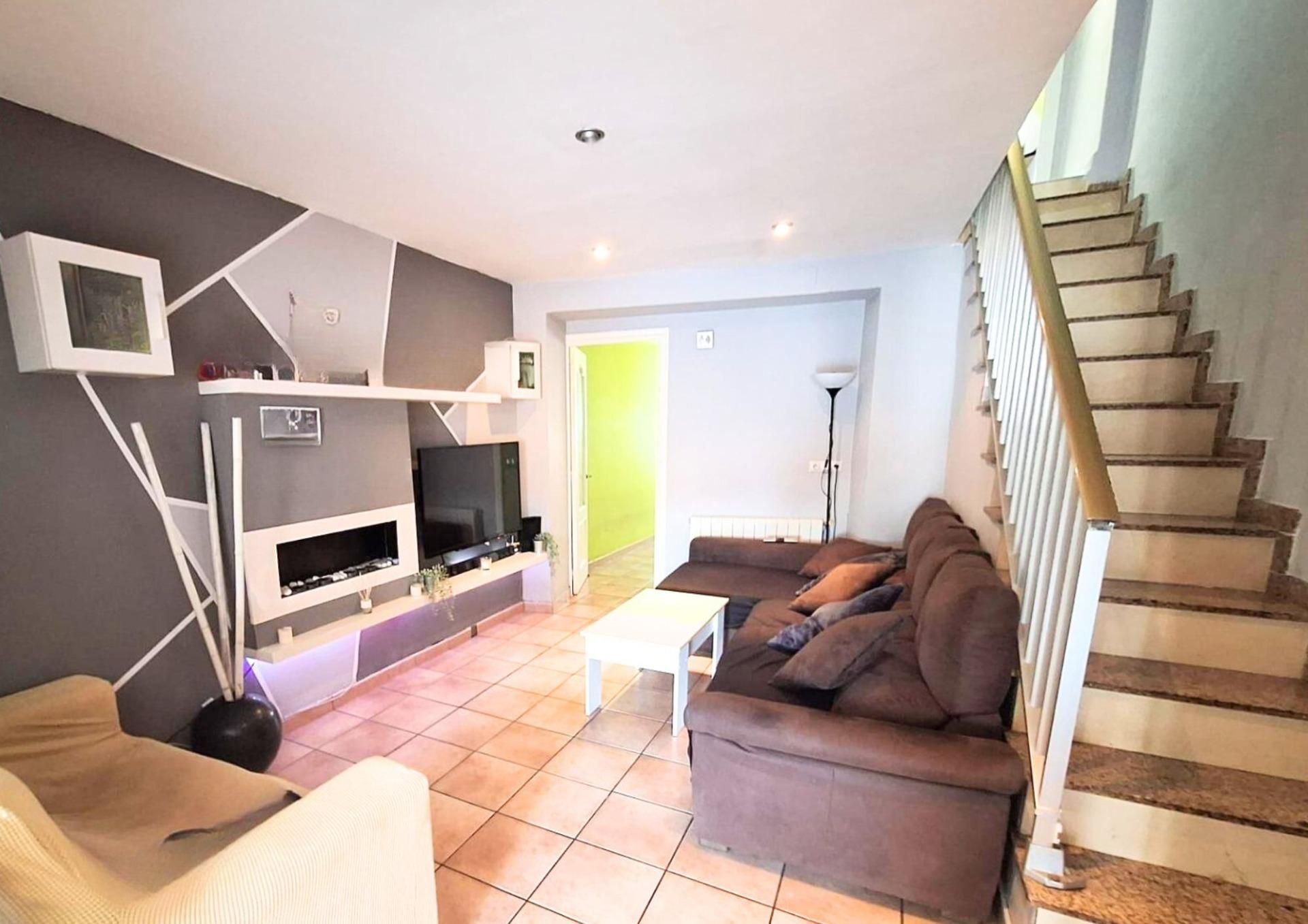 Sala d'estar de Casa o xalet en venda en Castellar del Vallès