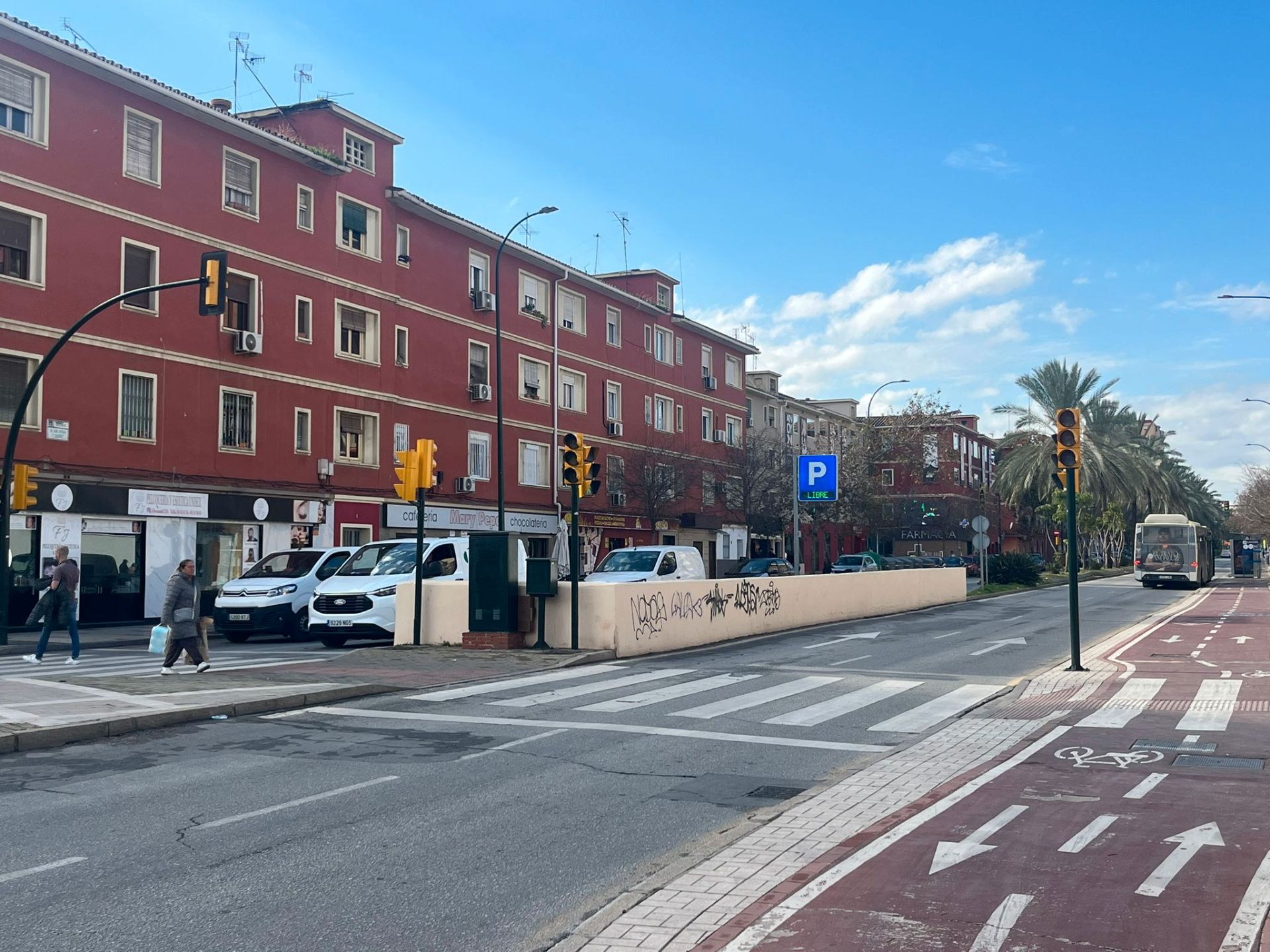 Exterior view of Flat for sale in Málaga Capital  with Air Conditioner