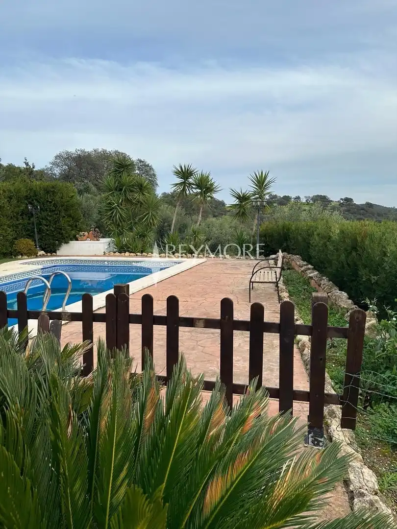 Vista exterior de Finca rústica en venta en La Puebla de los Infantes con Aire acondicionado, Calefacción y Jardín privado