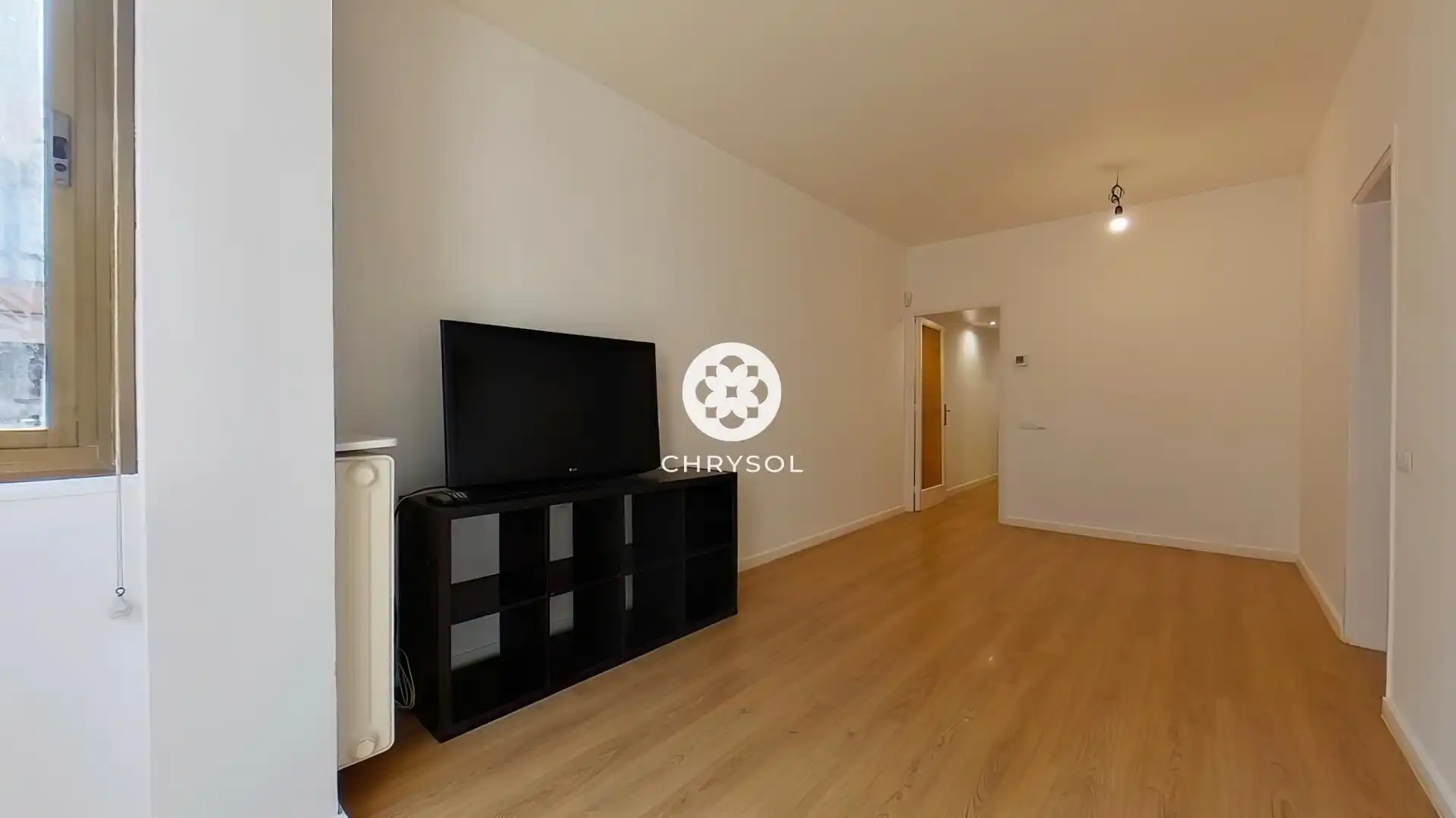 Sala d'estar de Pis en venda en Barcelona amb Calefacció i Parquet
