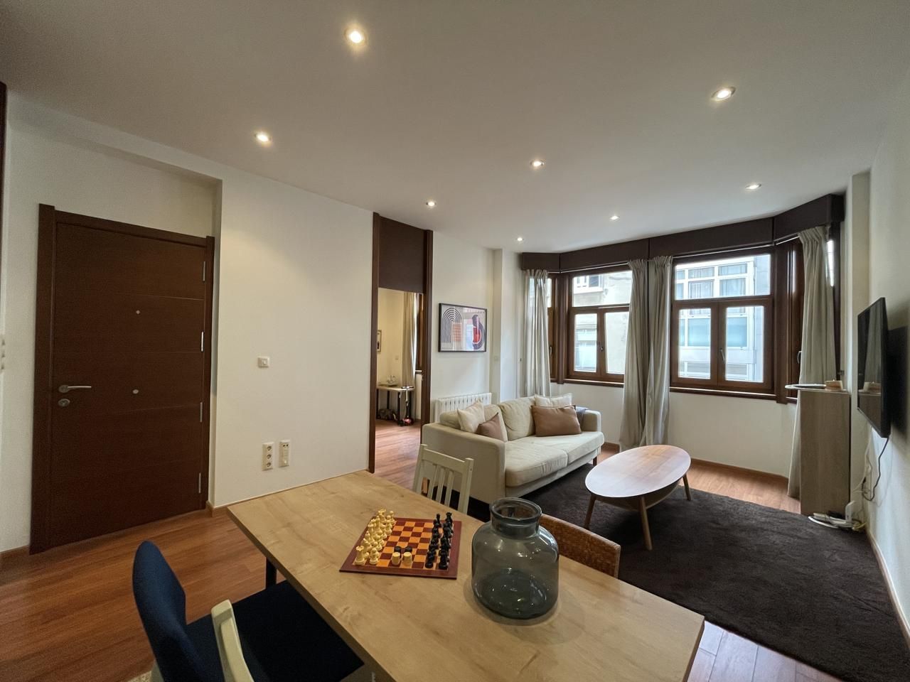 Sala d'estar de Pis en venda en A Coruña Capital 