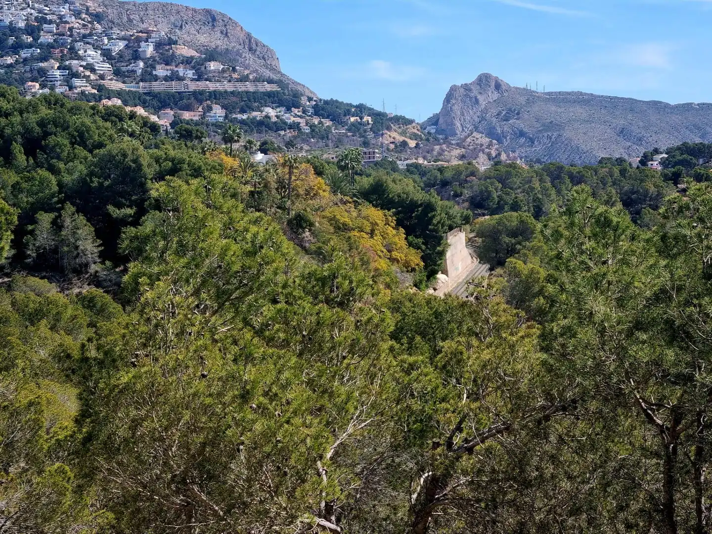 Vista exterior de Residencial en venda en Altea