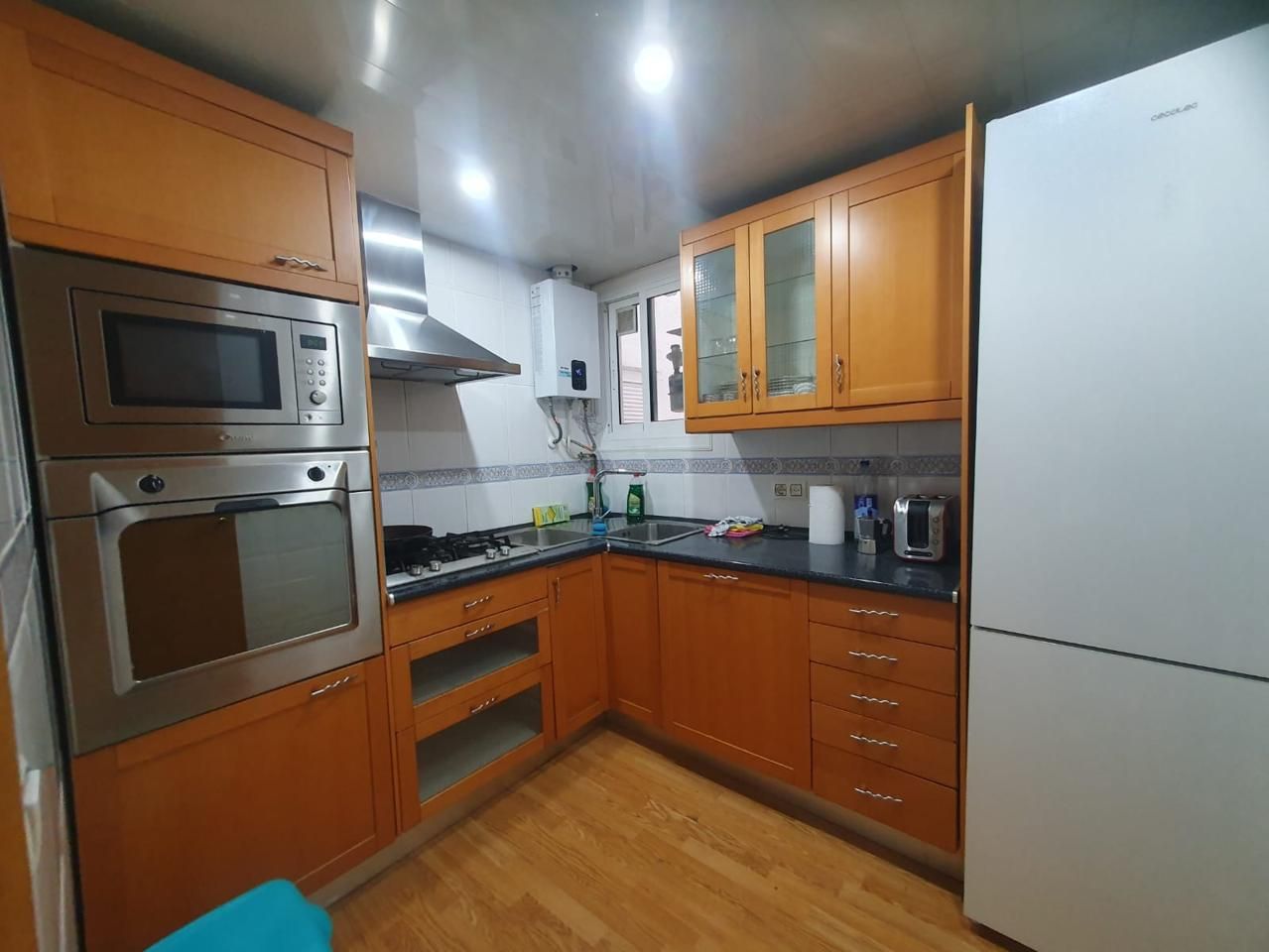Kitchen of Flat to rent in Blanes  with Air Conditioner