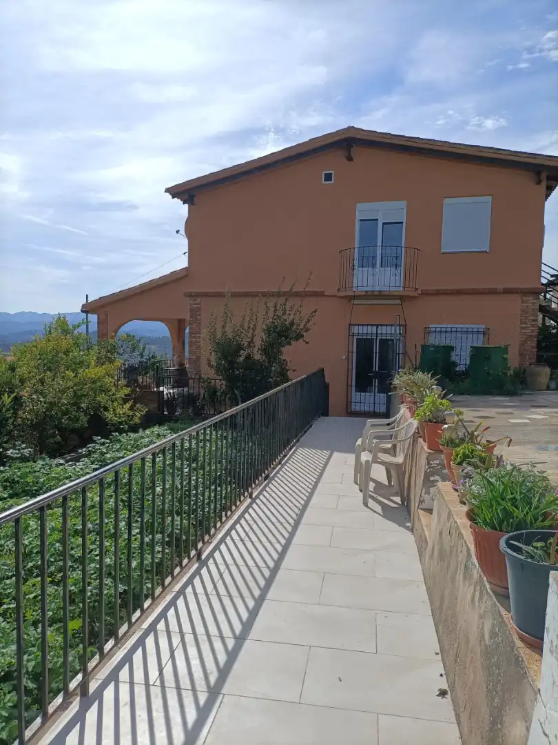 Garden of Houses for sale in Castellnovo  with Terrace, Swimming Pool and Furnished