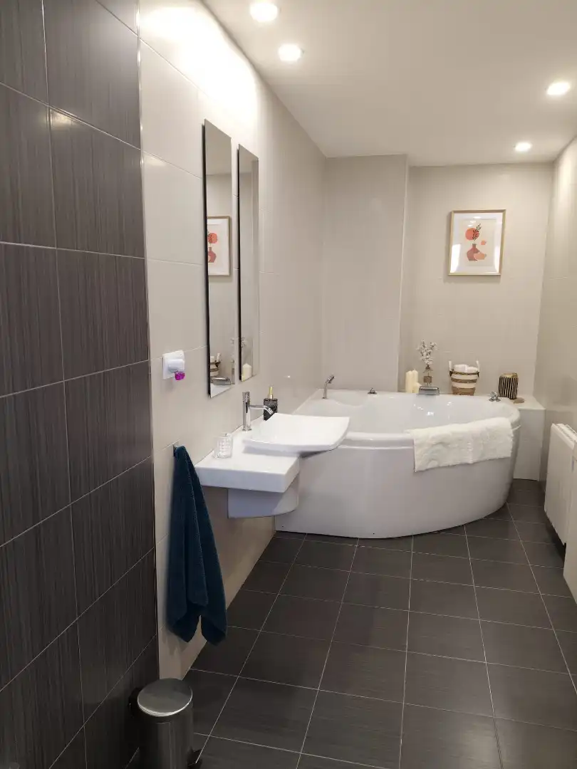 Badezimmer von Haus oder Chalet zum Verkauf in Alginet mit Klimaanlage, Heizung und Terrasse