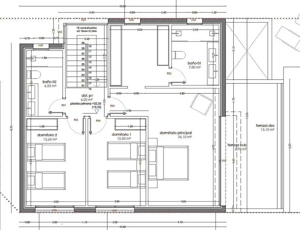 Casa con terraza en venta en Calle Ágata 9, imagen 32