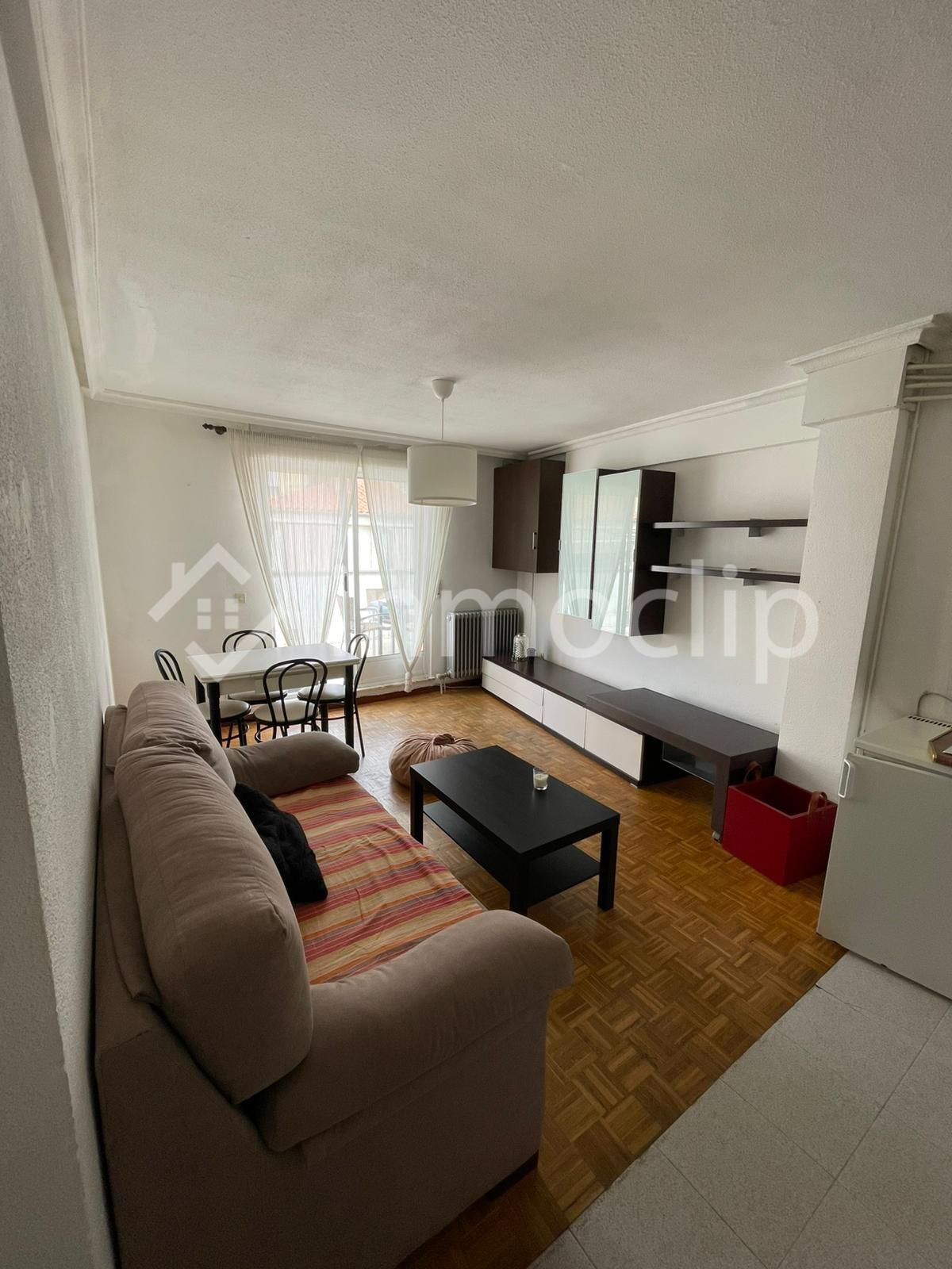 Living room of Attic to rent in Salamanca Capital  with Heating, Terrace and Furnished
