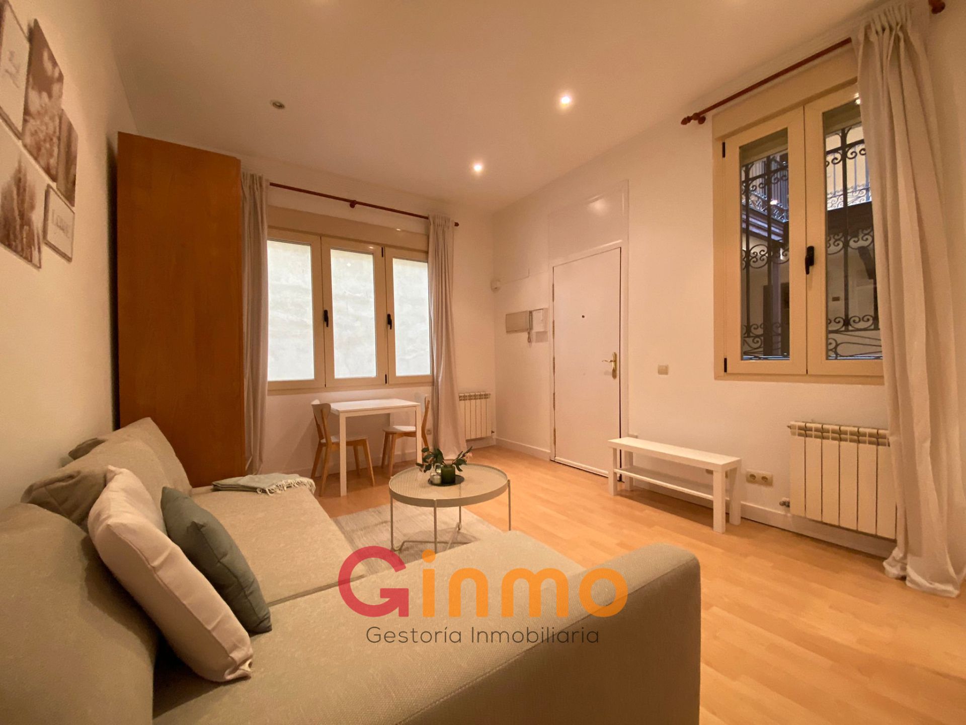 Bedroom of Study to rent in  Madrid Capital  with Heating, Furnished and Washing machine