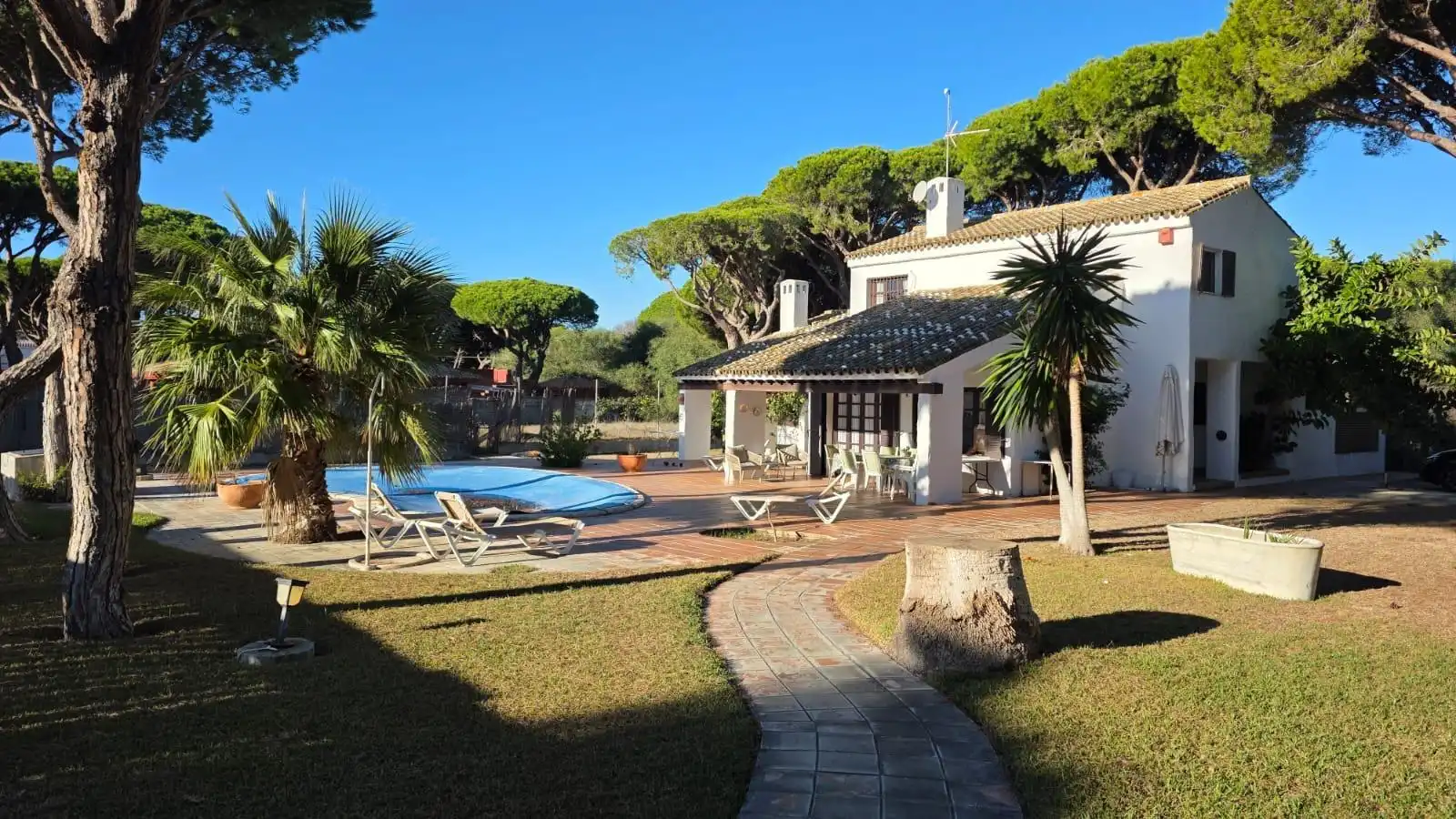 Jardín de Casa o chalet en venta en Chiclana de la Frontera con Jardín privado y Piscina comunitaria