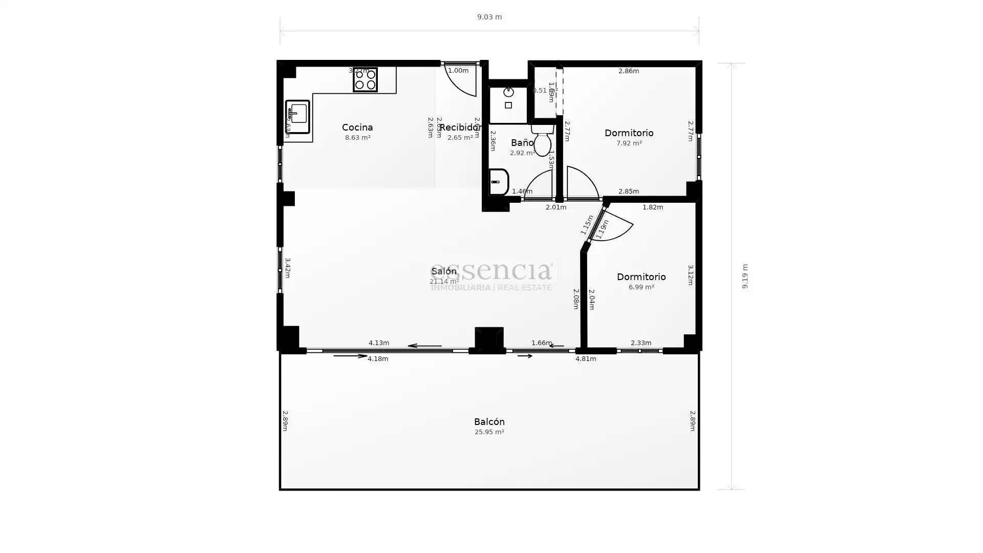 Apartamento en venta en Tavernes de la Valldigna con Terraza y Balcón