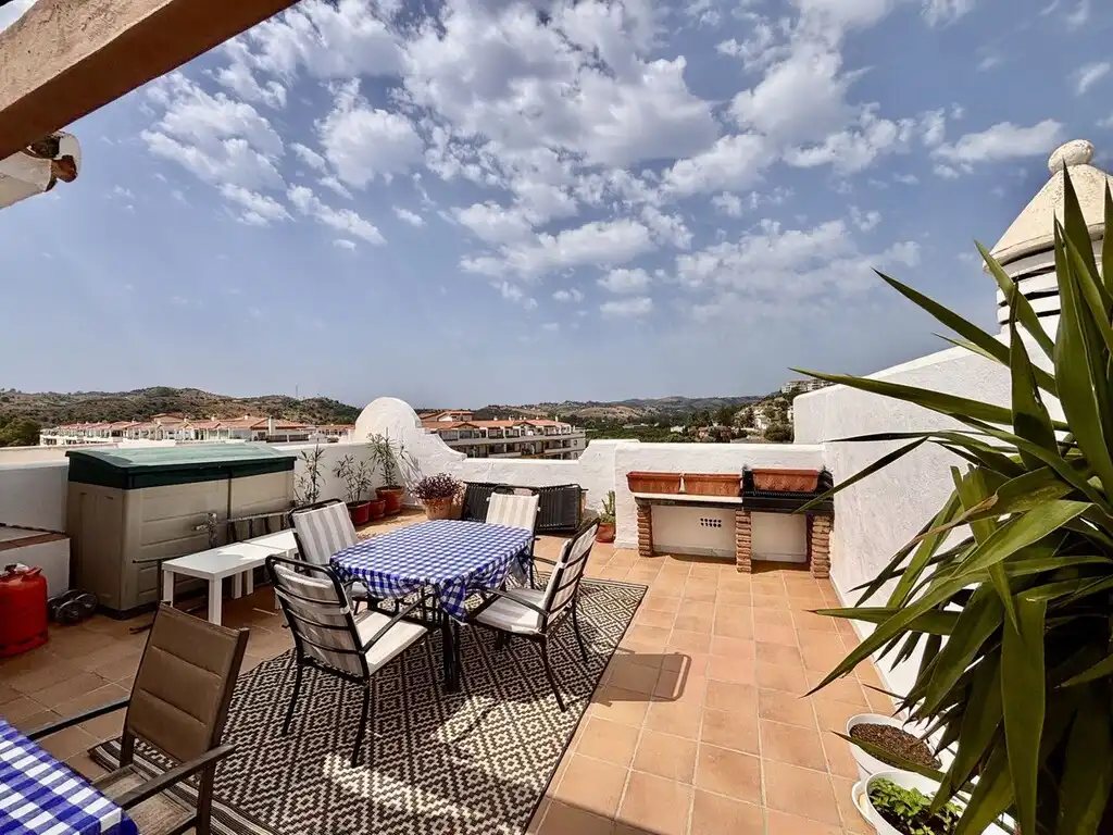 Terrace of Attic for sale in Mijas  with Terrace, Storage room and Furnished