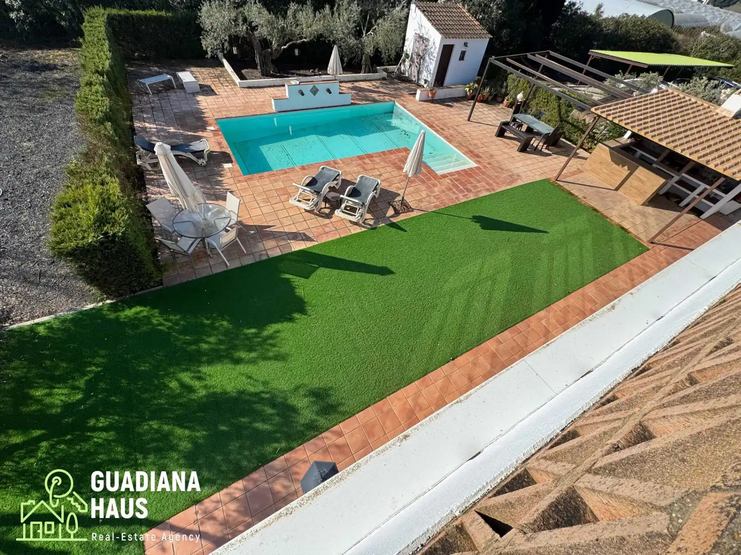 Piscina de Finca rústica en venta en Cartaya con Terraza y Piscina
