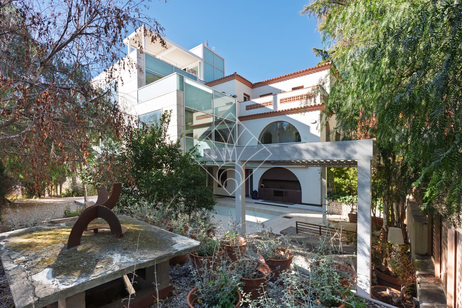 Vista exterior de Casa o chalet en venta en  Barcelona Capital con Aire acondicionado, Calefacción y Terraza