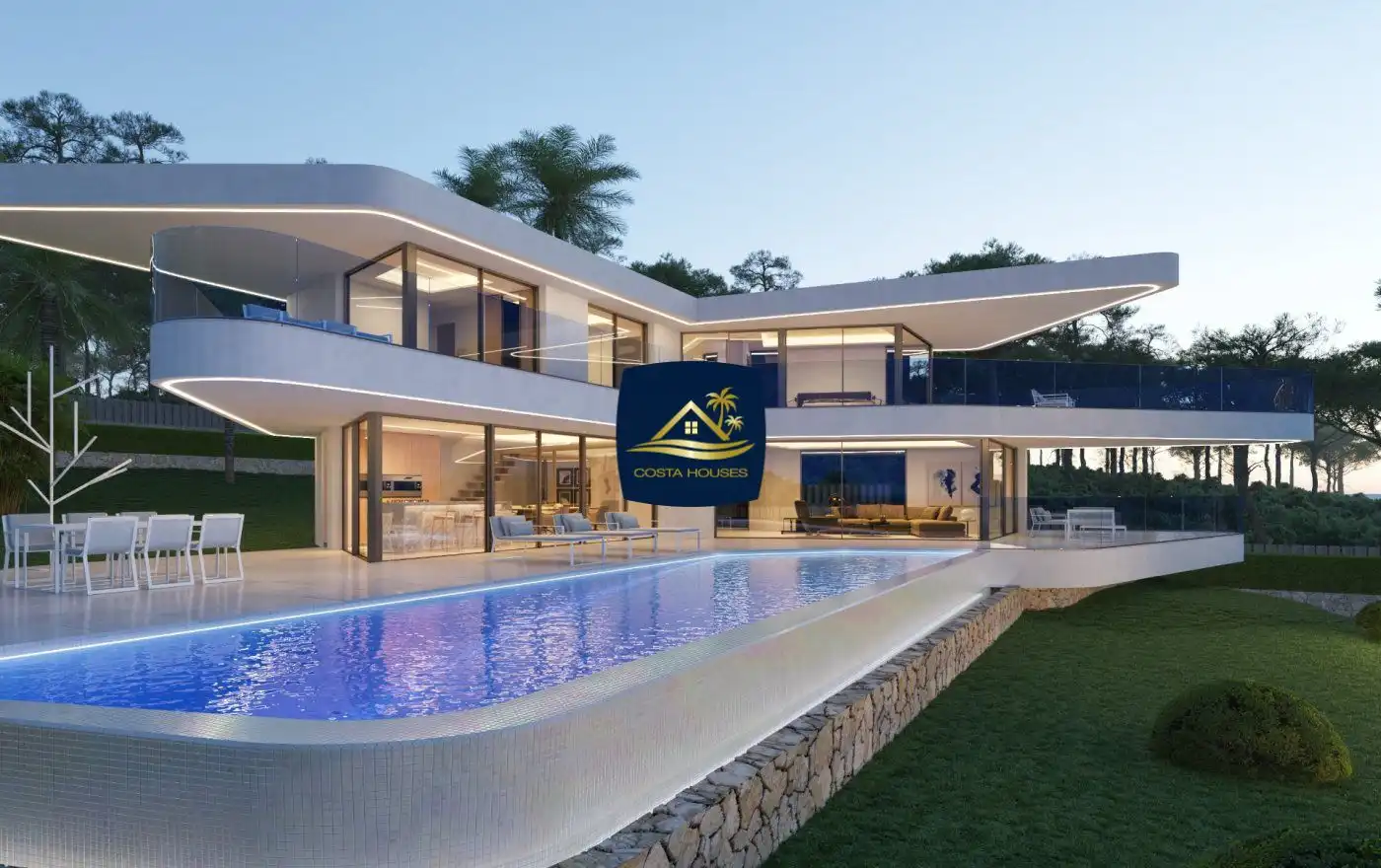 Swimming pool of Houses for sale in Jávea / Xàbia  with Air Conditioner, Private garden and Terrace