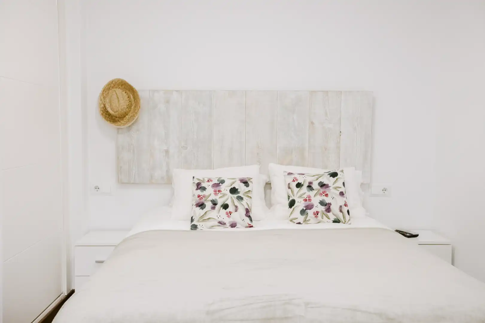 Bedroom of Apartments for rent in Calpe / Calp  with Air Conditioner, Heating and Parquet flooring