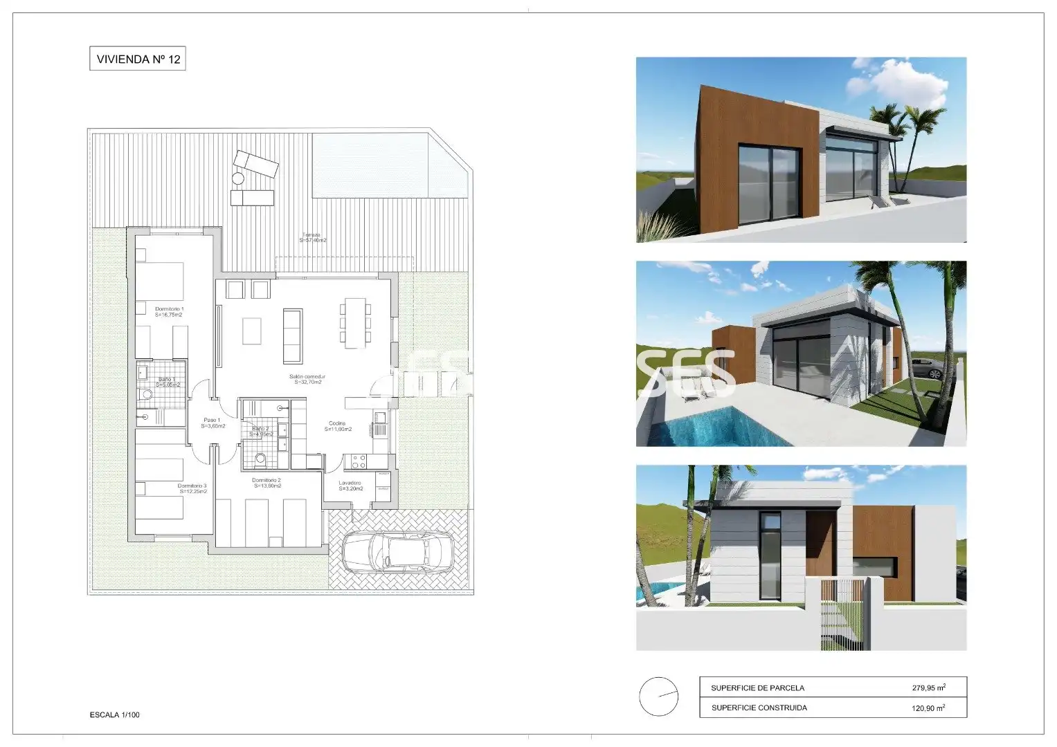 Villa avec terrasse à vendre à Pilar de la Horadada ciudad, imagen 27