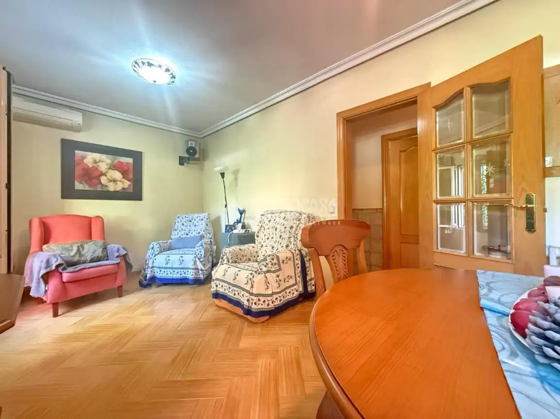 Living room of Houses for sale in Madrid  with Heating and Terrace
