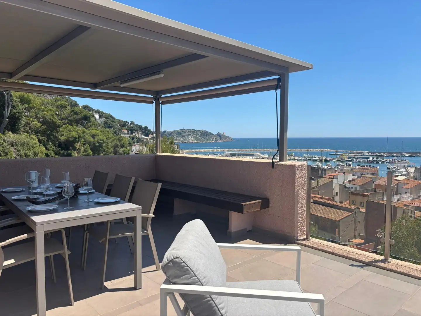 Terraza de Casa o chalet en venta en L'Estartit con Aire acondicionado, Calefacción y Jardín privado