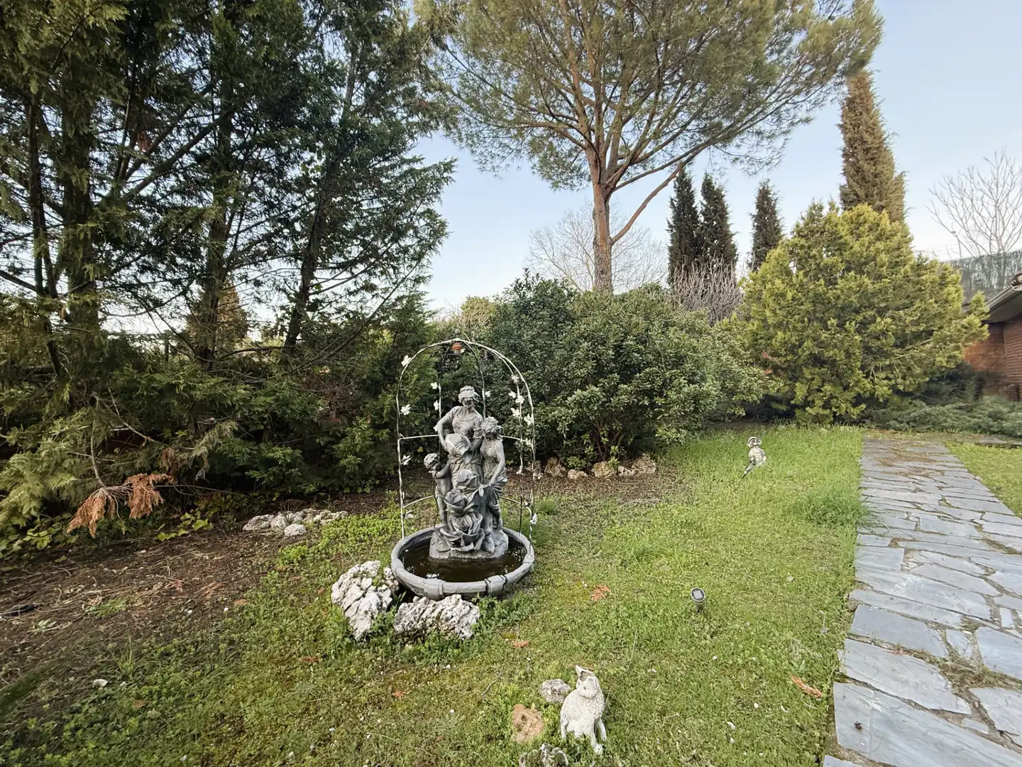 Jardí de Casa adosada en venda en Coslada amb Calefacció, Jardí privat i Terrassa
