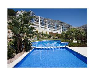 Swimming pool of Apartment for sale in Altea