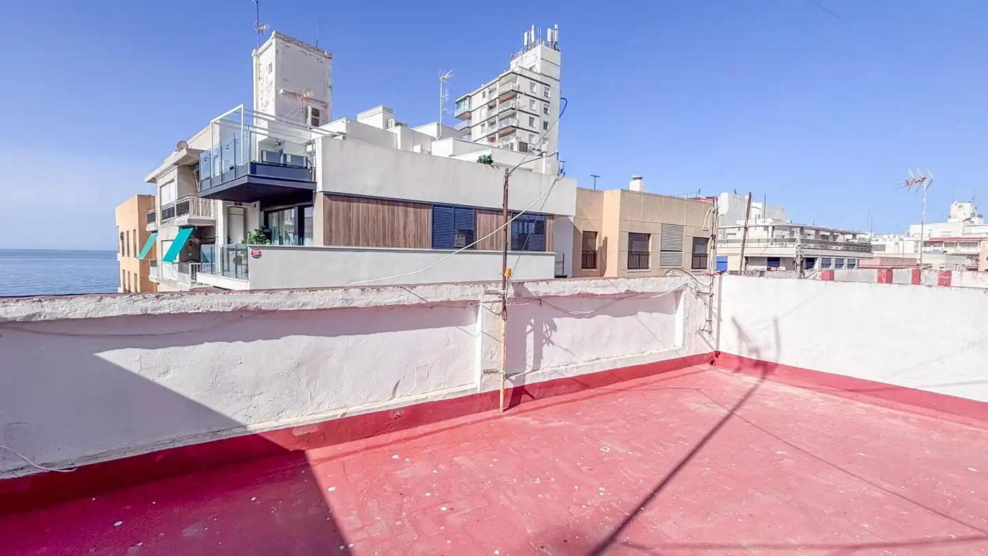 Terrasse von Wohnungen zum Verkauf in Santa Pola mit Terrasse und Möbliert
