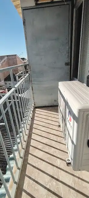 Terraza de Piso de alquiler en Linares con Aire acondicionado, Calefacción y Amueblado