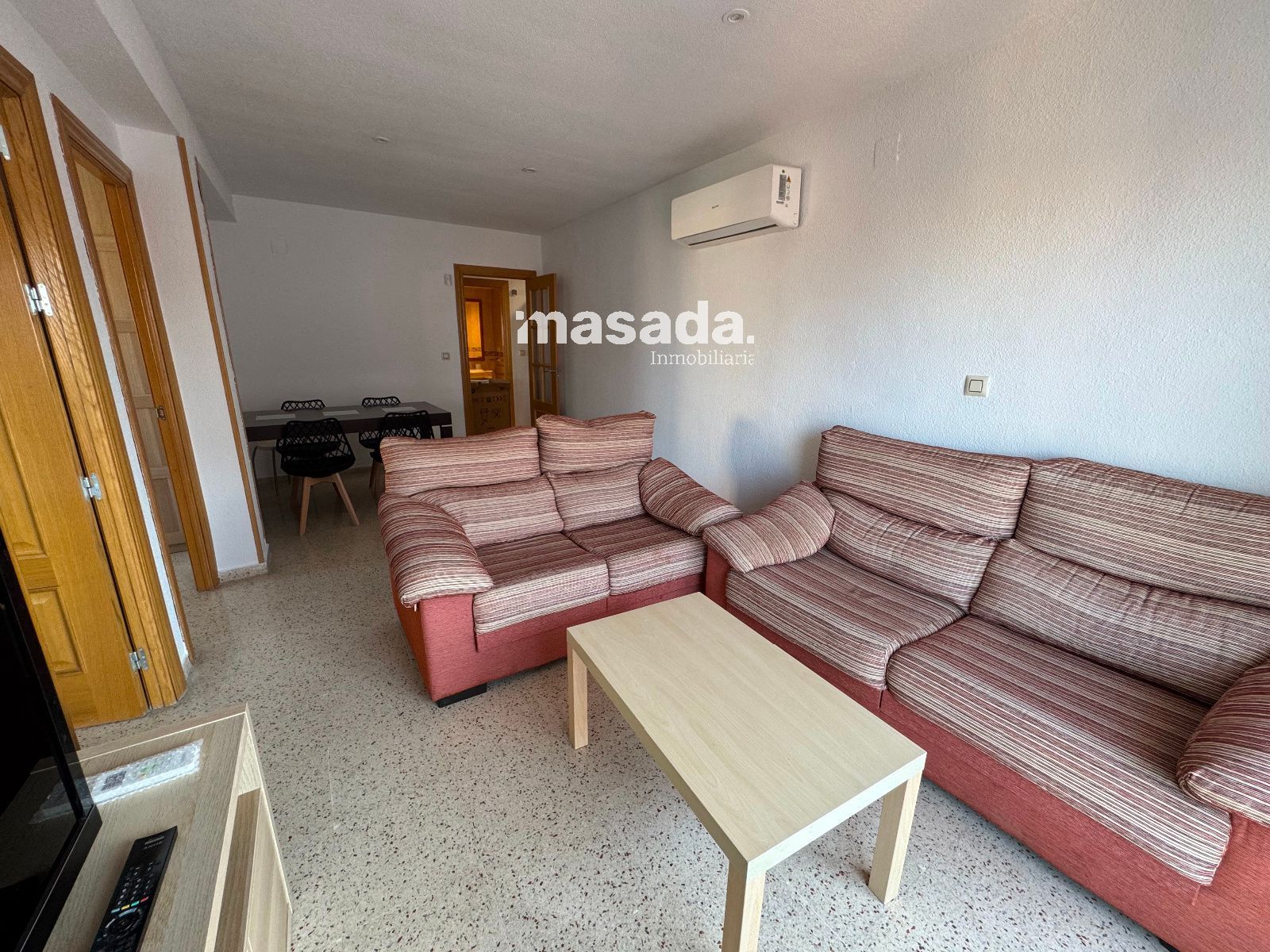 Bedroom of Flat to rent in  Granada Capital  with Air Conditioner, Terrace and Furnished