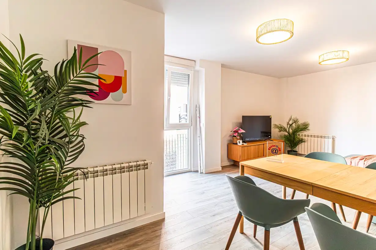 Living room of Flat for sale in Madrid  with Air Conditioner, Heating and Terrace