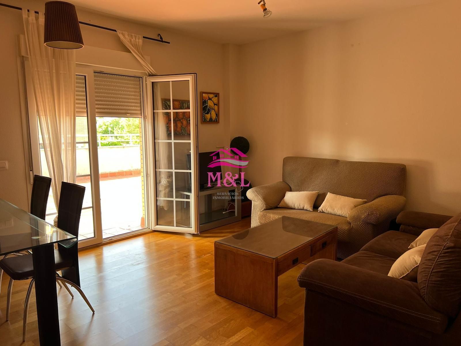 Living room of Apartment to rent in Mérida  with Air Conditioner, Heating and Terrace