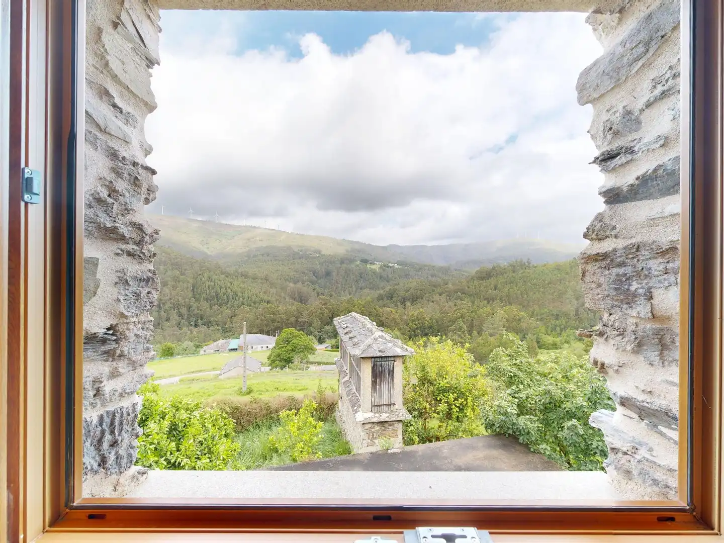 Vista exterior de Casa o chalet en venta en Ourol, Lugo