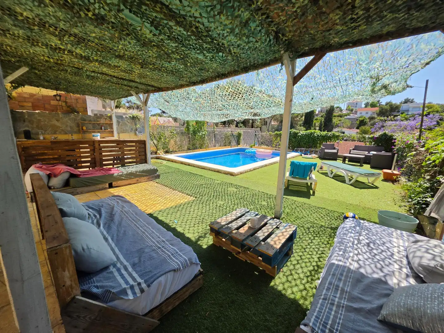 Swimming pool of Detached homes for sale in Sant Pere de Ribes  with Terrace and Swimming Pool