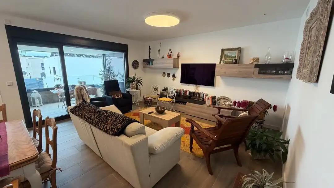Wohnzimmer von Wohnung zum Verkauf in Vitoria - Gasteiz mit Heizung, Terrasse und Abstellraum