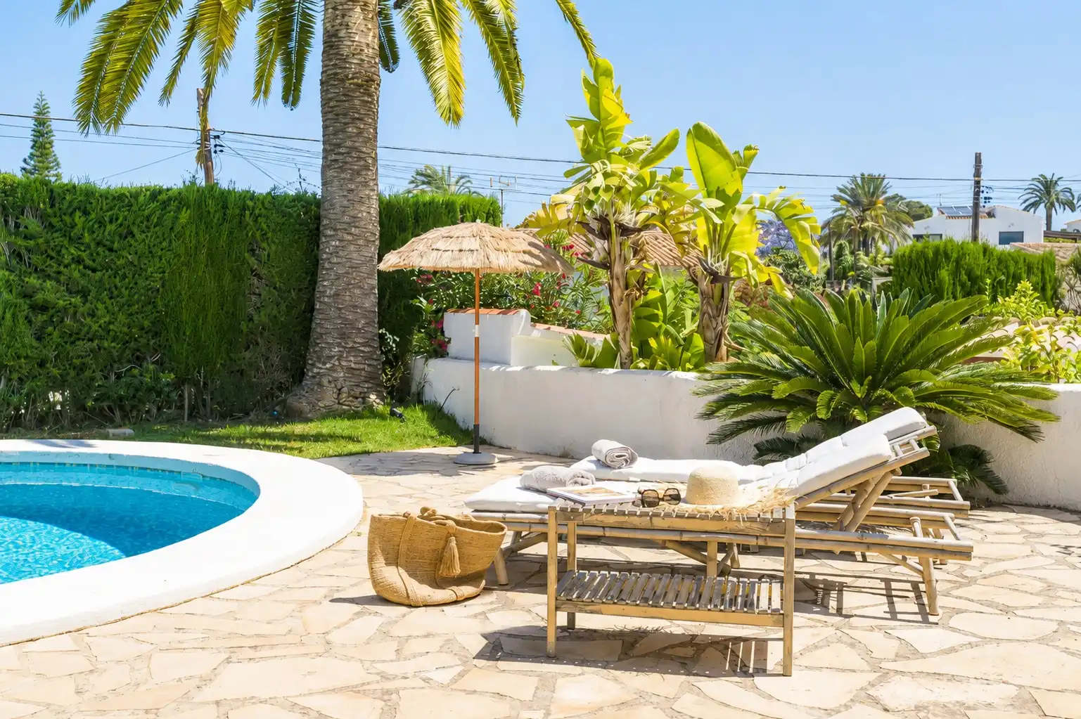 Terrassa de Casa o xalet en venda en Jávea / Xàbia amb Jardí privat i Jacuzzi